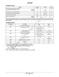 NCP5359DR2G Datasheet Page 4