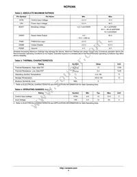 NCP5366MNR2G Datasheet Page 4