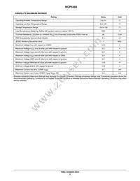 NCP5383MNR2G Datasheet Page 5