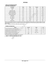 NCP5393MNR2G Datasheet Page 7