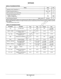 NCP5422ADR2G Datasheet Page 3