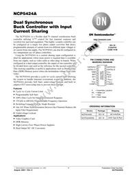 NCP5424AD Datasheet Cover