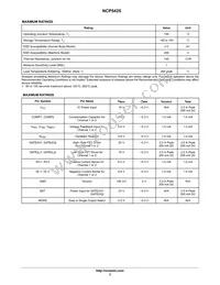 NCP5425DBG Datasheet Page 3