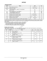 NCP5623MUTBG Datasheet Page 4
