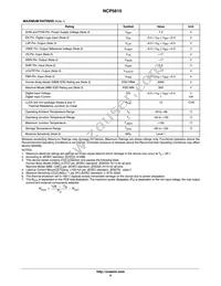 NCP5810MUTXG Datasheet Page 4