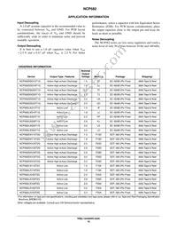 NCP582LXV33T2G Datasheet Page 10