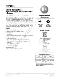 NCP5901DR2G Datasheet Cover