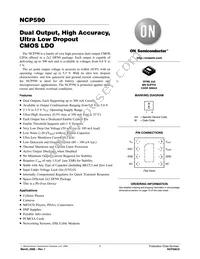 NCP590MNVVTAG Datasheet Cover