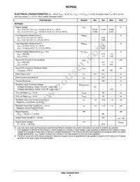 NCP630GD2TR4 Datasheet Page 4