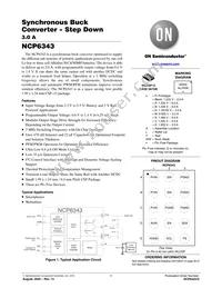 NCP6343SFCCT1G Datasheet Cover