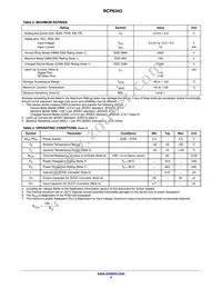 NCP6343SFCCT1G Datasheet Page 4