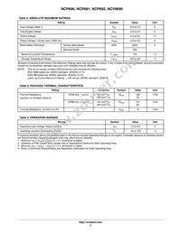 NCP690MN25T2G Datasheet Page 5