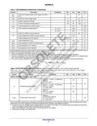 NCP6915AFCCLT1G Datasheet Page 4