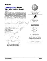 NCP698SQ50T1G Datasheet Cover