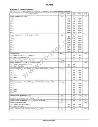 NCP698SQ50T1G Datasheet Page 3