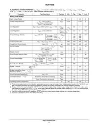 NCP700BMT25TBG Datasheet Page 4