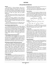 NCP700CMT45TBG Datasheet Page 12