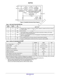 NCP703MX30TCG Datasheet Page 2