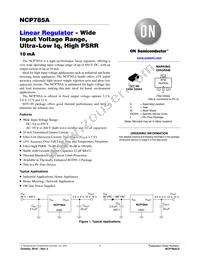 NCP785AH33T1G Datasheet Cover