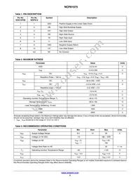 NCP81075MTTXG Datasheet Page 2