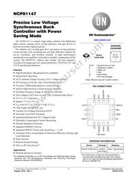 NCP81147MNTXG Datasheet Cover