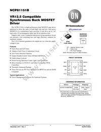 NCP81151BMNTBG Datasheet Cover