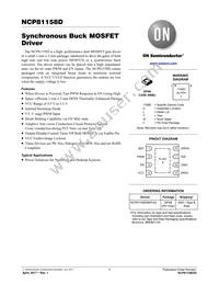 NCP81158DMNTXG Datasheet Cover