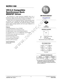 NCP81168MNTBG Datasheet Cover