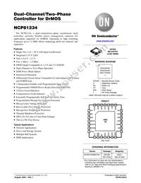 NCP81234MNTXG Datasheet Cover