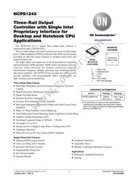 NCP81245MNTXG Datasheet Cover