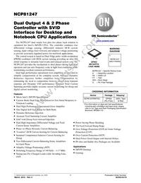 NCP81247MNTXG Datasheet Cover