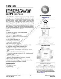 NCP81274MNTXG Datasheet Cover