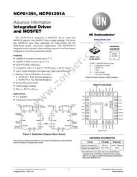 NCP81391AMNTXG Datasheet Cover