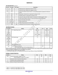 NCP81610MNTXG Datasheet Page 4