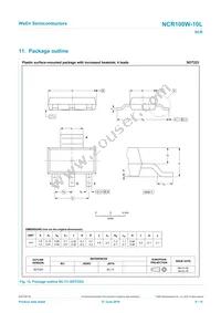 NCR100W-10LX Datasheet Page 9