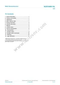 NCR100W-10LX Datasheet Page 14