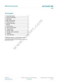 NCR100W-10MX Datasheet Page 14