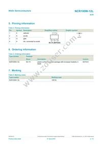 NCR100W-12LX Datasheet Page 2