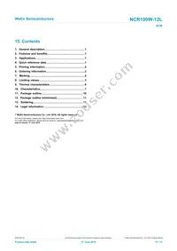 NCR100W-12LX Datasheet Page 15