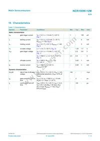 NCR100W-12MX Datasheet Page 7