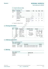 NCR320UX Datasheet Page 2