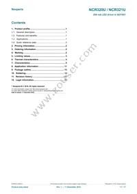 NCR320UX Datasheet Page 17