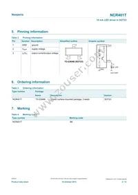 NCR401TR Datasheet Page 2