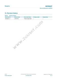 NCR402TR Datasheet Page 9