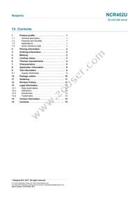 NCR402UH Datasheet Page 15