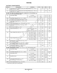 NCS1002DR2G Datasheet Page 3