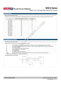 NCS12D4812C Datasheet Page 4