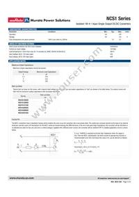 NCS1S1212SC Datasheet Page 2