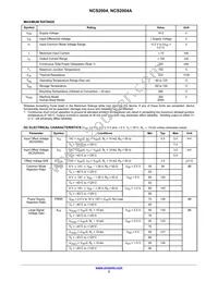 NCS2004SQ3T2G Datasheet Page 2