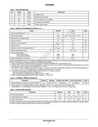 NCS2005SN1T1G Datasheet Page 2
